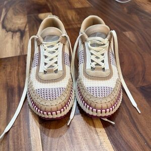 Chloe Nama Woven Sneakers